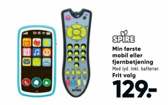 Bilka Min første mobil eller fjernbetjening tilbud