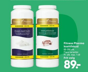 Bilka Fitness Pharma kosttilskud tilbud
