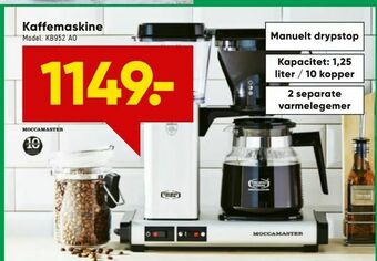 Bilka Kaffemaskine tilbud