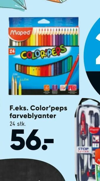 Bilka Color'peps farveblyanter tilbud