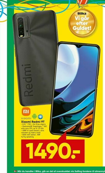Bilka Xiaomi Redmi 9T tilbud