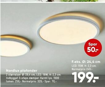 Nordlux plafonder