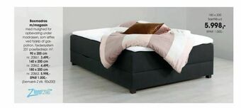 Daells Bolighus Boxmadras m/magasin 90 x 200 cm tilbud