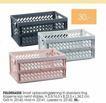 Daells Bolighus Foldekasse tilbud