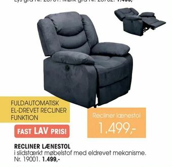 Daells Bolighus Recliner lænestol tilbud