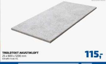 Davidsen Troldtekt akustikloft tilbud