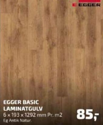 Davidsen Egger laminatgulv tilbud