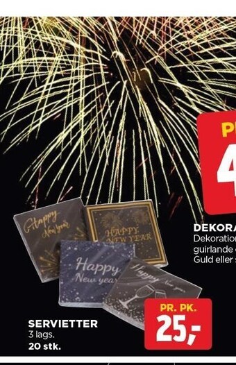 jem & fix Servietter tilbud