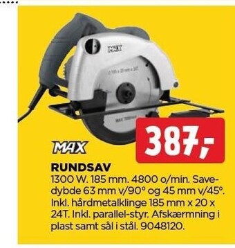 jem & fix Rundsav tilbud