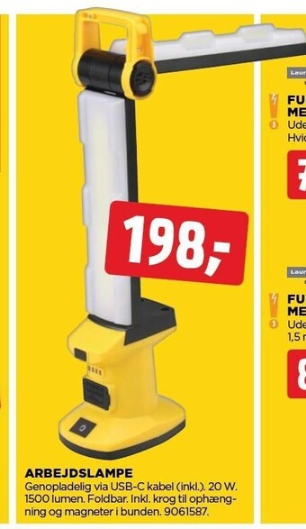 jem & fix Arbejdslampe tilbud