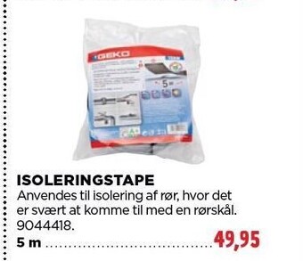 jem & fix Isoleringstape tilbud