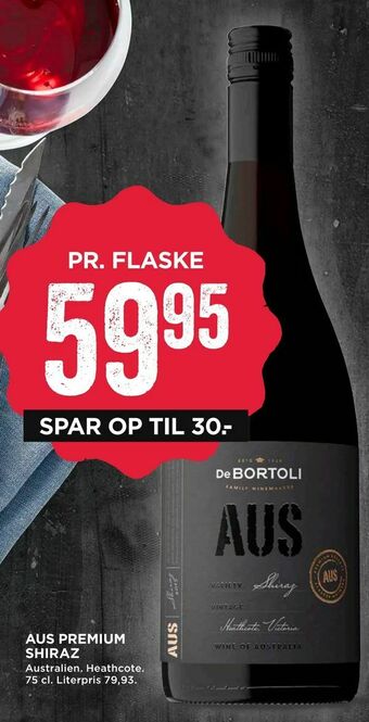 MENY Aus premium shiraz tilbud