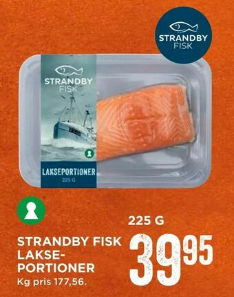 MENY Strandby fisk lakse­portioner tilbud