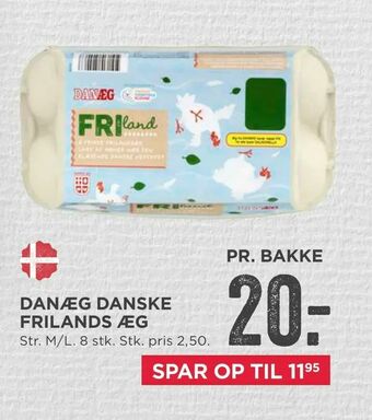 MENY Danæg danske frilands æg tilbud