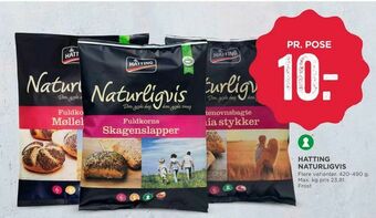 MENY Hatting naturligvis tilbud