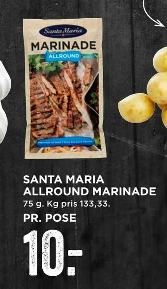 MENY Santa maria allround marinade tilbud