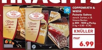 Kaufland DE Coppenrath & Wiese Feinste Sahne tilbud