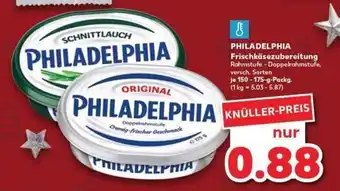 Kaufland DE Philadelphia Frischkäsezubereitung tilbud