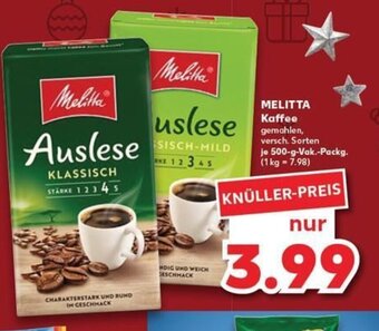 Kaufland Melitta Kaffee tilbud