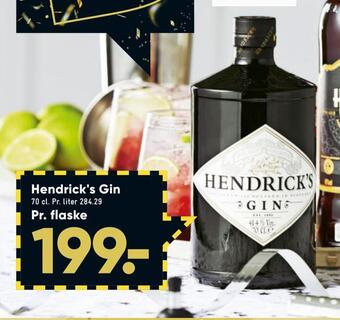 Bilka Hendrick's gin tilbud