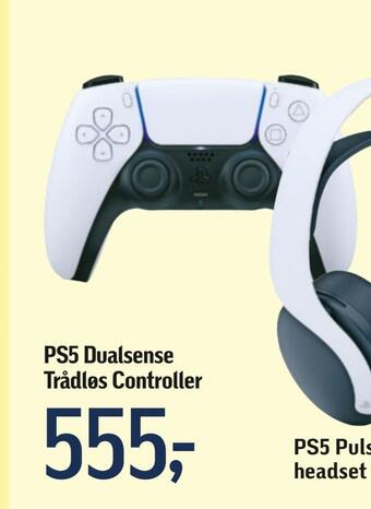 Føtex Ps5 dualsense trådløs controller tilbud