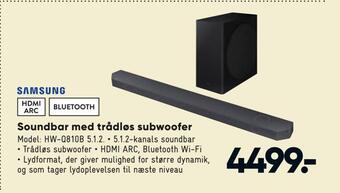 Bilka Soundbar med trådløs subwoofer tilbud