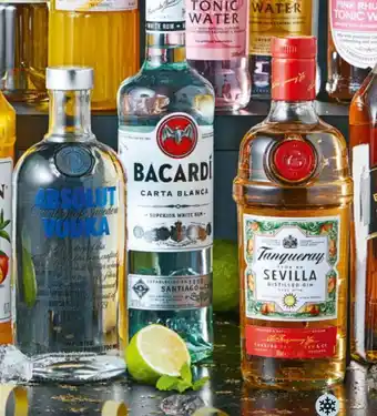 Bacardi, absolut, galliano eller pisang ambon