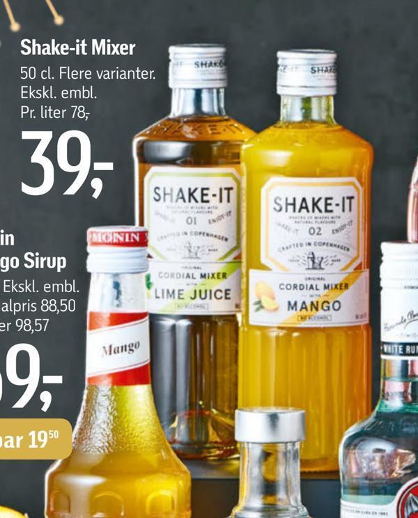 Shakeit mixer tilbud hos Føtex