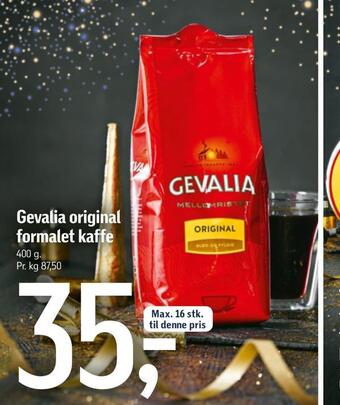 Føtex Gevalia original formalet kaffe tilbud