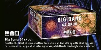 Bilka Big bang 64 skud tilbud