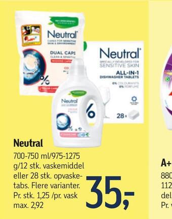 Føtex Neutral tilbud