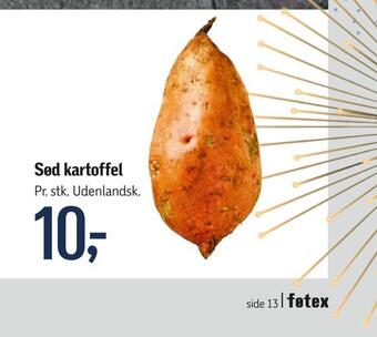 Sød kartoffel