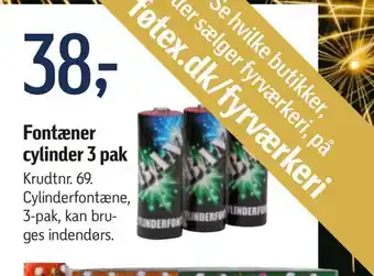 Fontæner cylinder 3 pak