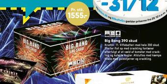 Bilka Big bang 390 skud tilbud