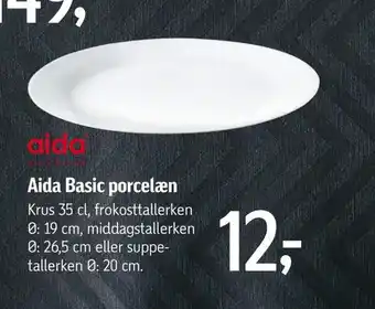 Aida basic porcelæn