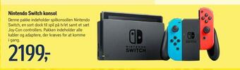 Føtex Nintendo switch konsol tilbud