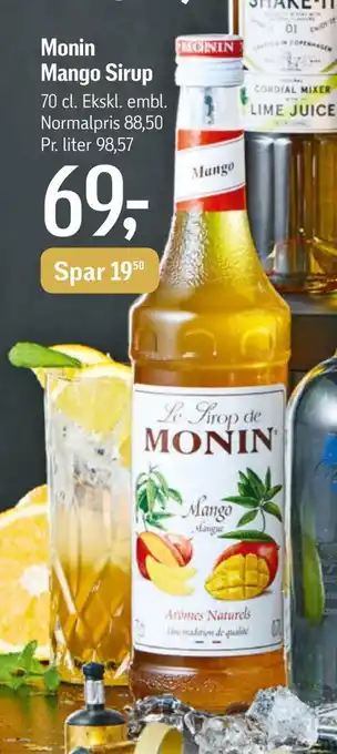 Monin mango sirup