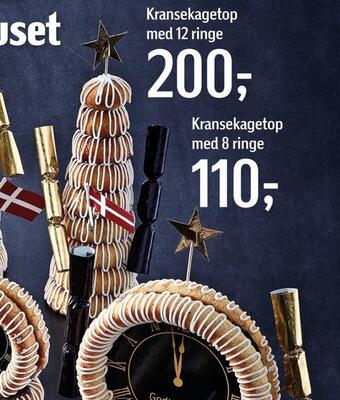 Føtex Kransekagetop med 8 ringe tilbud