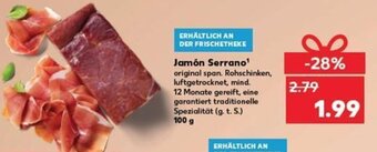 Kaufland DE Jamón Serrano tilbud
