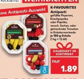 Kaufland DE K-Favourites Antipasti tilbud