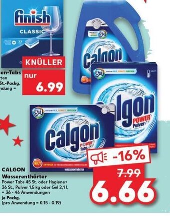 Kaufland Calgon Wasserenthärter tilbud