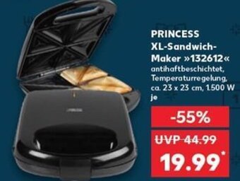 Kaufland Princess XL-Sandwich Maker 132612 tilbud