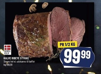 Løvbjerg Kalve ribeye stykke tilbud