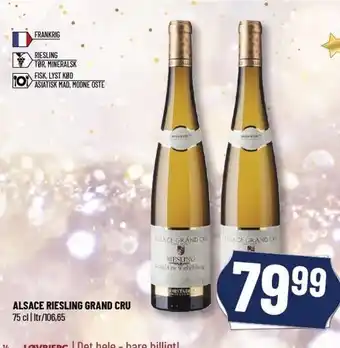 Alsace riesling grand cru