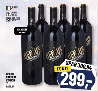 Løvbjerg Genius premium edition 6 fl. tilbud