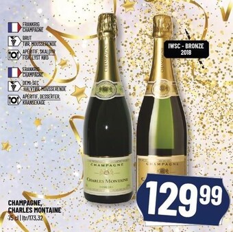 Champagne, charles montaine