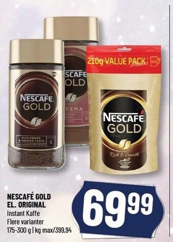 Løvbjerg Nescafe gold el. original tilbud
