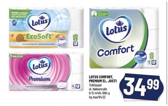 Løvbjerg Lotus comfort, premium el. justi tilbud