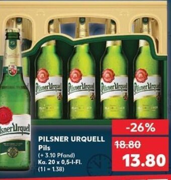 Kaufland Pilsner Urquell Pils tilbud