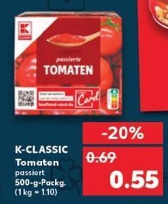 Kaufland K-Classic Tomaten tilbud